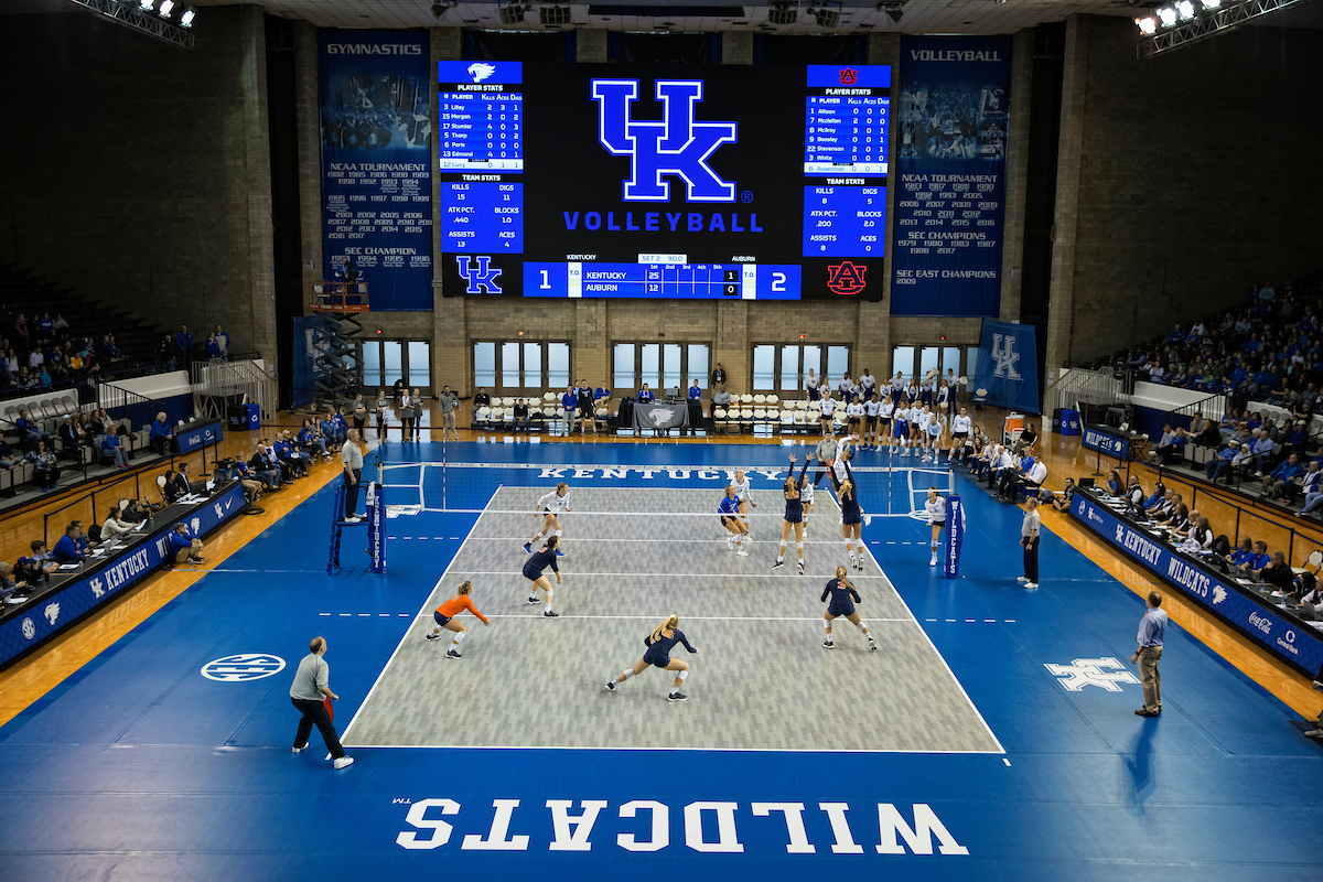 as Kentucky played Auburn on November 24, 2018.  Photo by Mark Cornelison | UKphoto