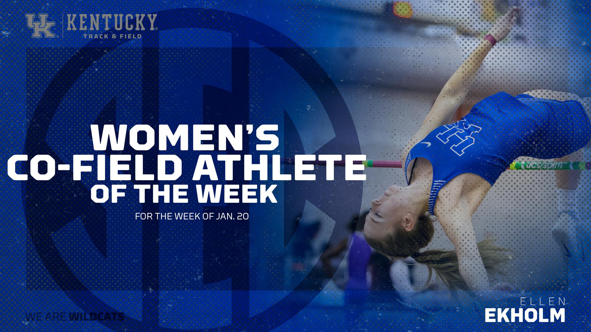 Ellen Ekholm Wins SEC Co-Women’s Field Athlete of the Week