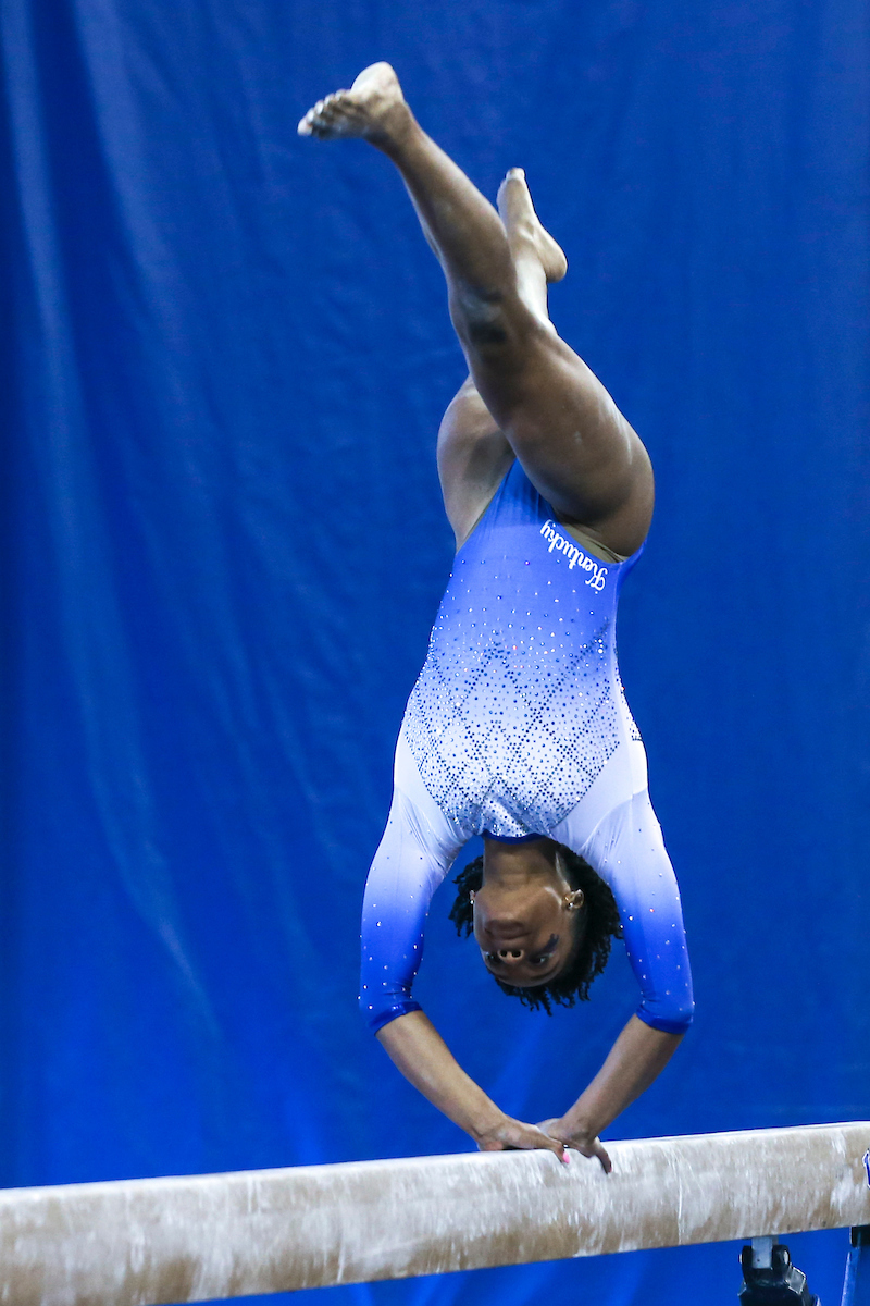 Arianna Patterson.

2021-22 Blue-White Meet.

Photo by Sarah Caputi | UK Athletics