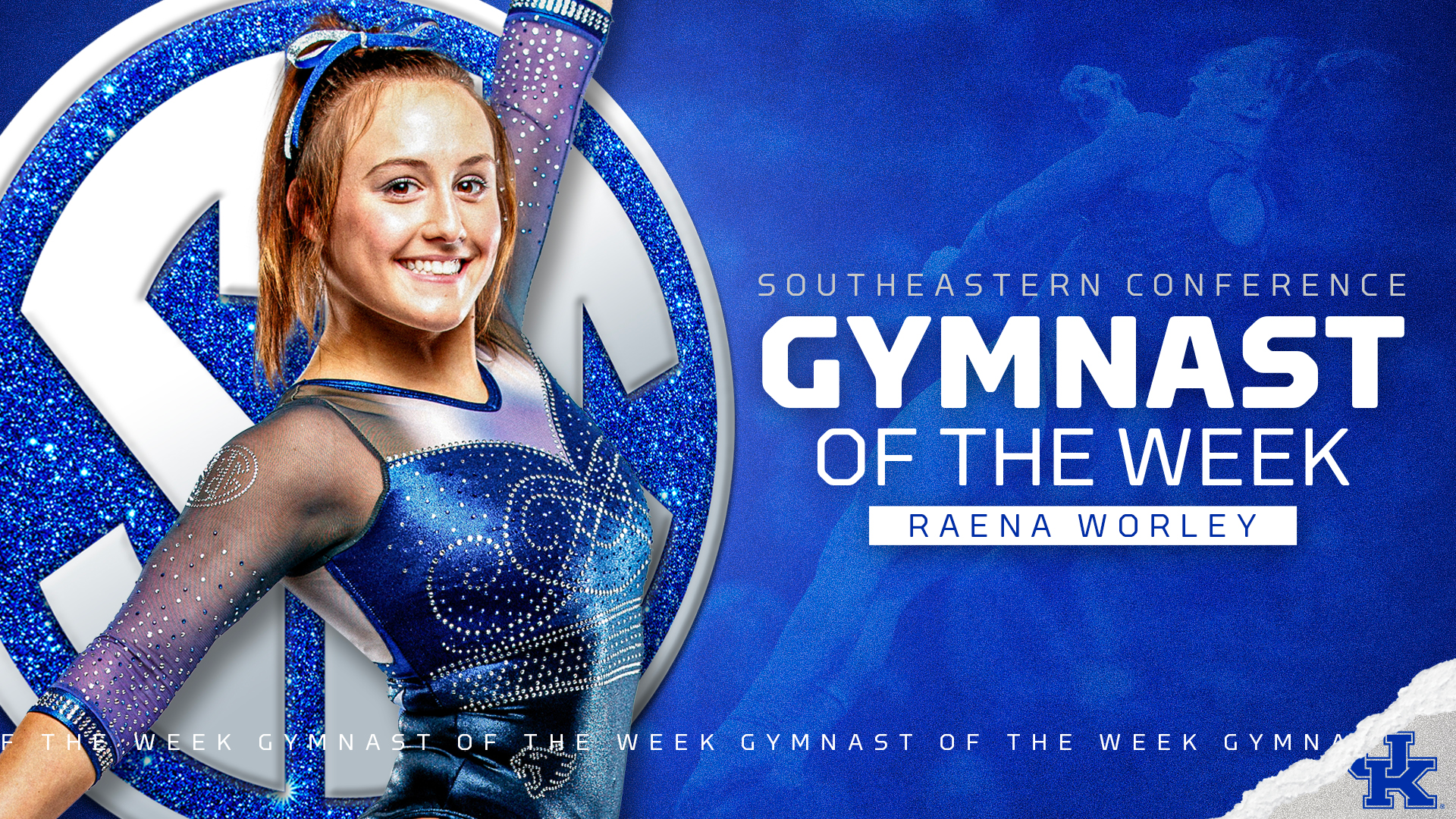 Raena Worley Wins SEC Gymnast of the Week for Second Time