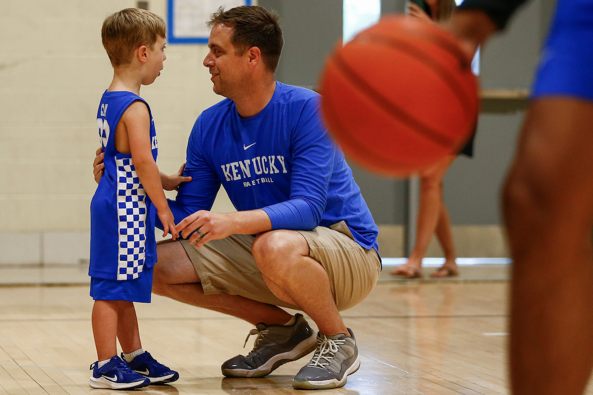 TJ Beisner.

Kentucky men's basketball camp at South Oldham High School in Crestwood, Kentucky.

Photo By Barry Westerman | UK Athletics