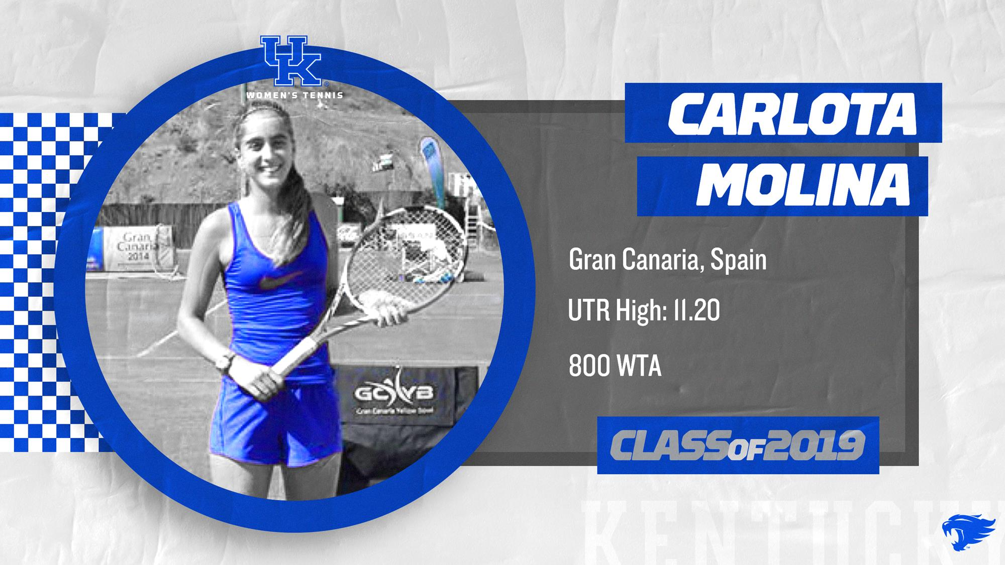 UK Women’s Tennis Signs Molina to Class of 2019