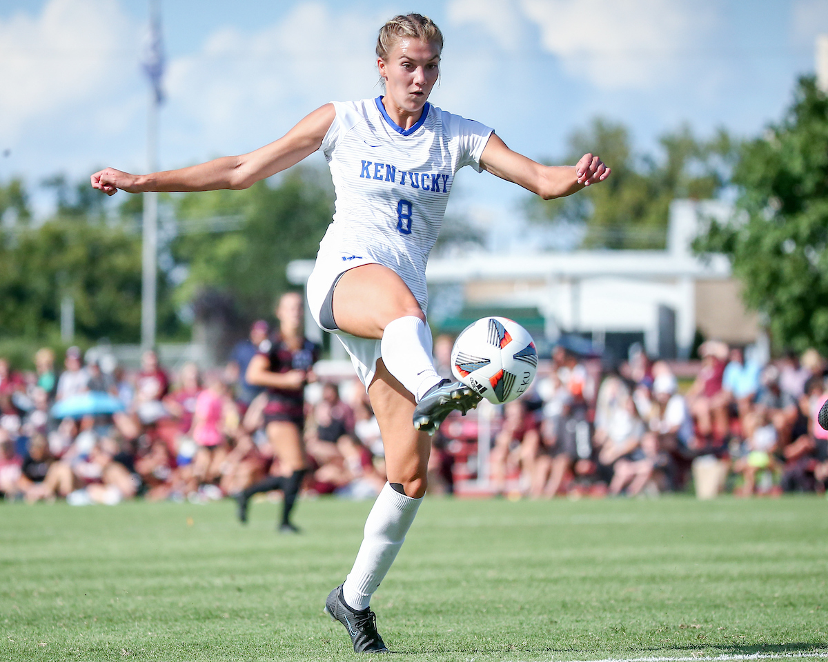 Hannah Richardson.

Kentucky beats Eastern Kentucky University 6 - 0.

Photo by Sarah Caputi | UK Athletics
