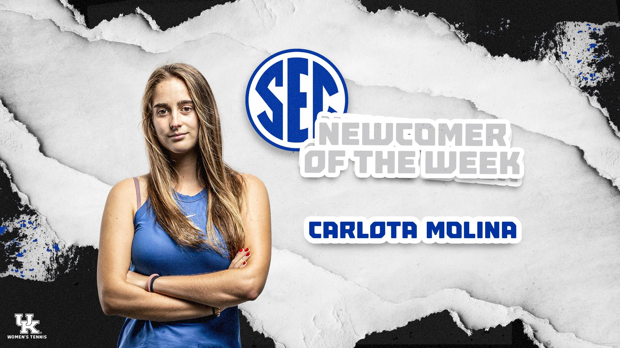 Molina Named SEC Newcomer of the Week