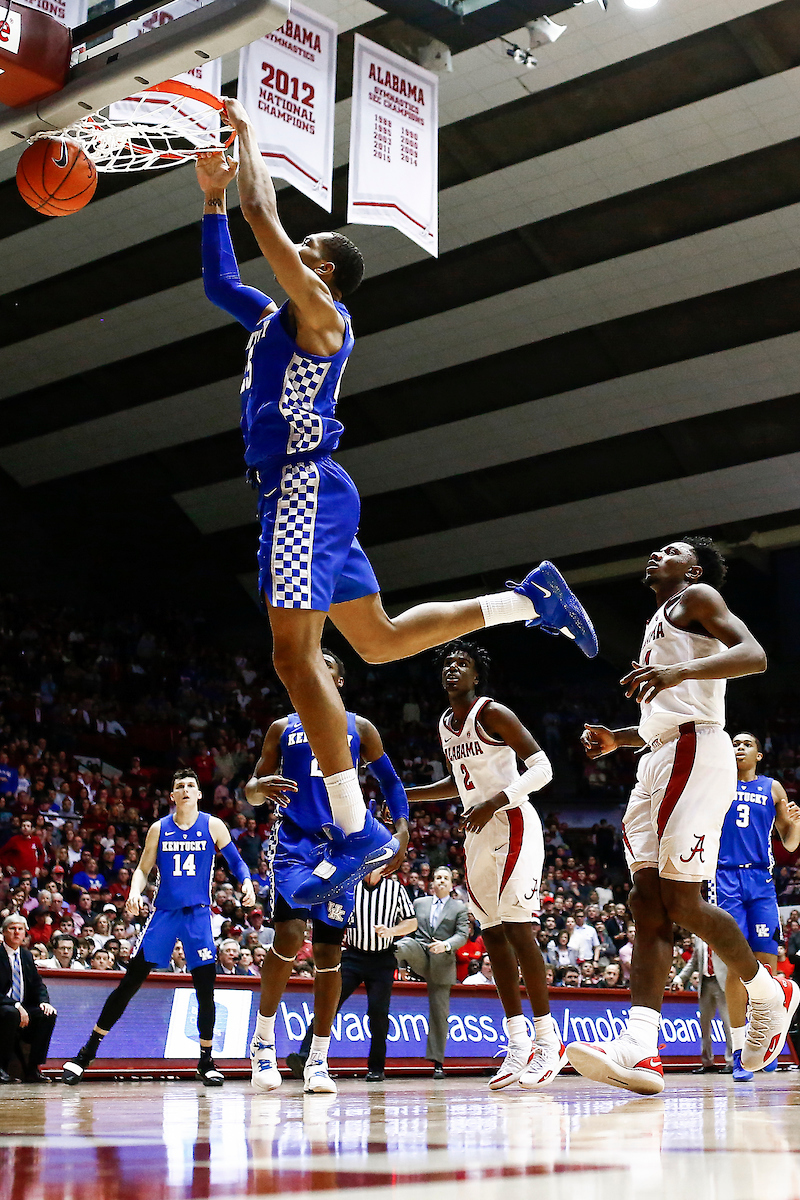 PJ Washington.

Kentucky falls to Alabama 77-75 on Saturday, January 5, 2019, at Coleman Coliseum in Tuscaloosa, AL.

Photo by Chet White | UK Athletics