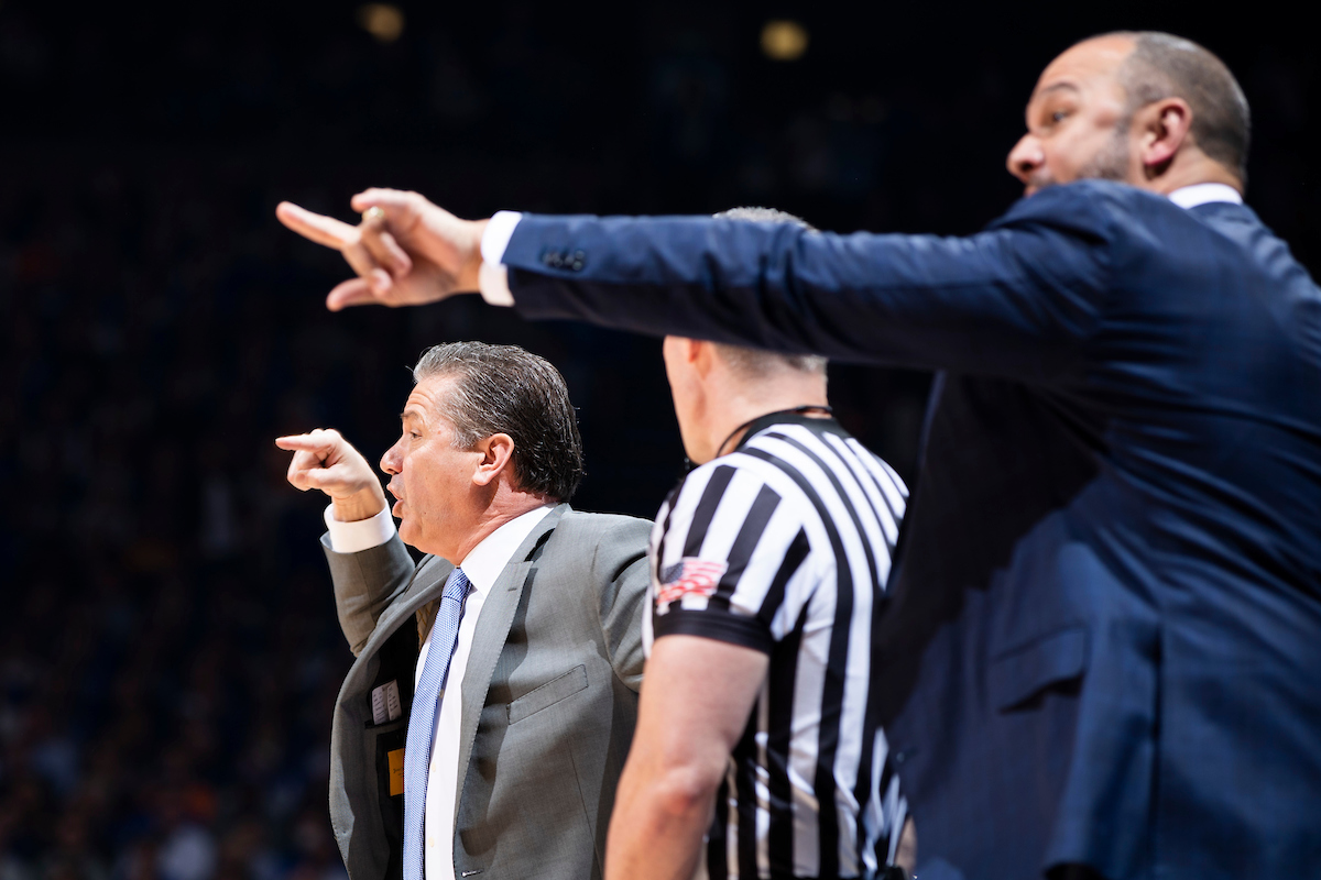 John Calipari.

Kentucky beat Tennessee 86-69.

Photo by Chet White | UK Athletics
