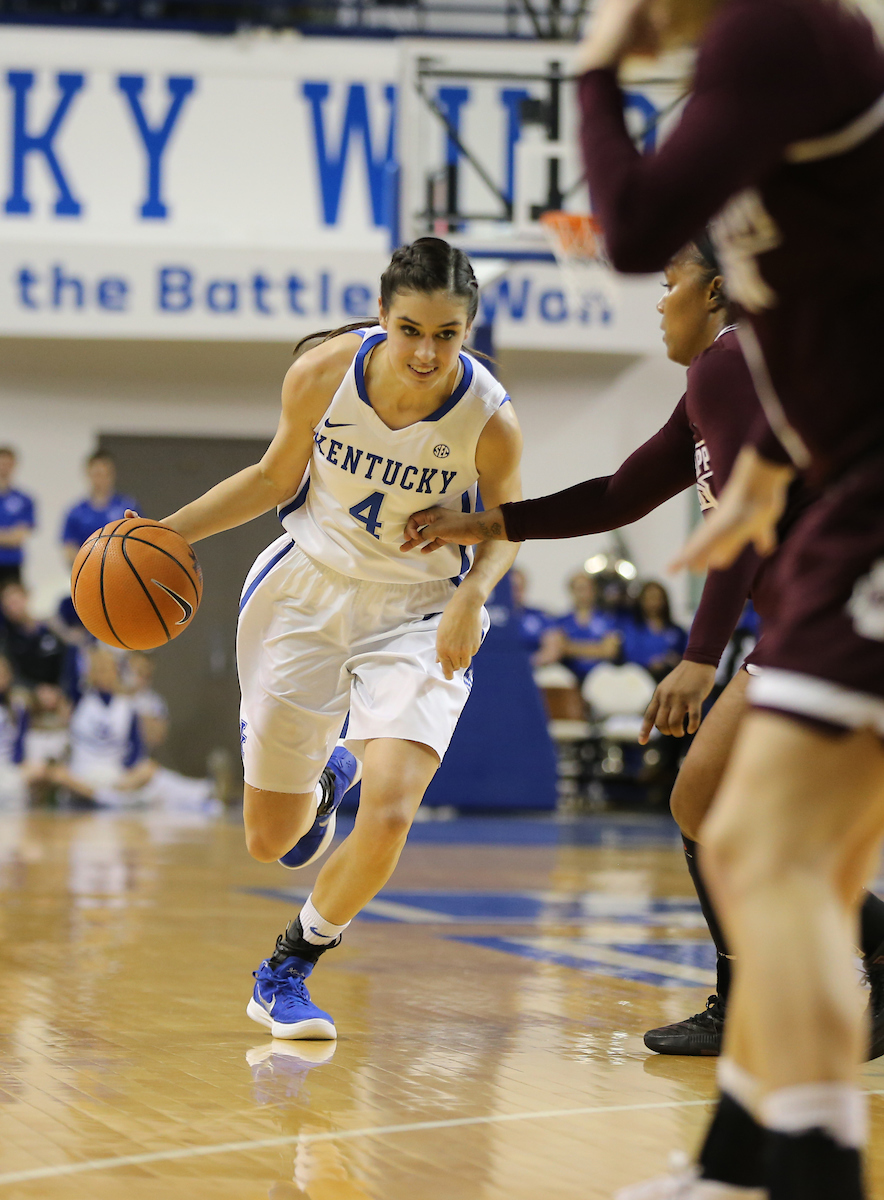 Maci Morris

The University of Kentucky women's basketball team falls to Mississippi State on Senior Day on Sunday, February 25, 2018 at the Memorial Coliseum.

Photo by Britney Howard | UK Athletics