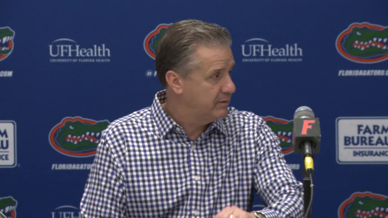 MBB: Coach Calipari - Florida Postgame