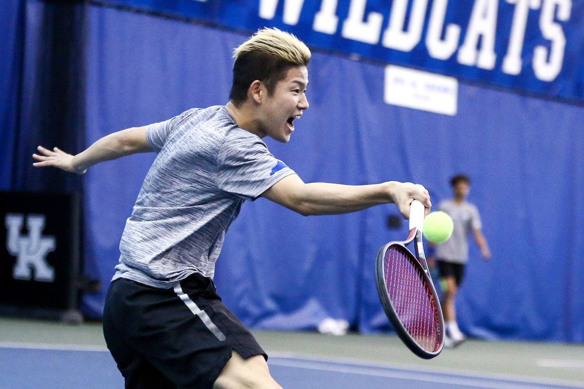 Kento Yamada. 

Kentucky beat NKU 4-0. 

Photo by Grace Bradley | UK Athletics