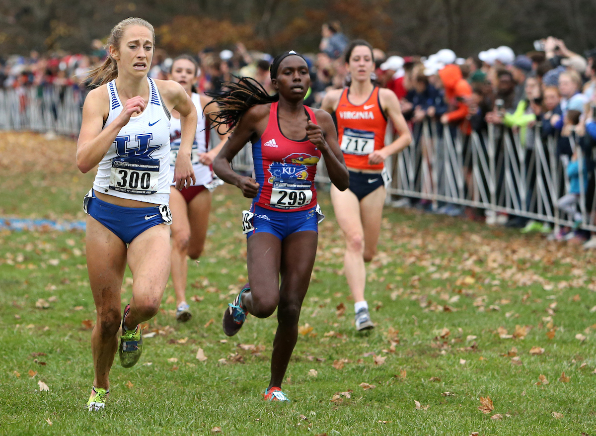 Katy Kunc placed 41st at the 2017 NCAA Championships in Louisville, Ky. on Saturday, Nov. 18.