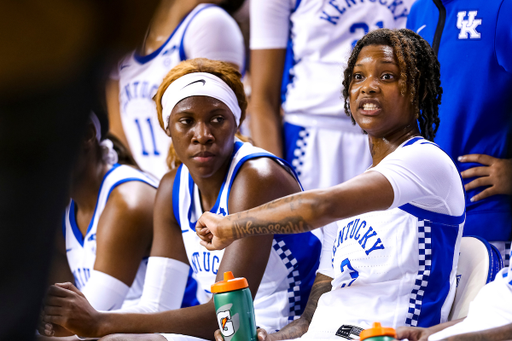 Jazmine Massengill.

Kentucky beat Georgia 84-76.

Photo by Eddie Justice | UK Athletics