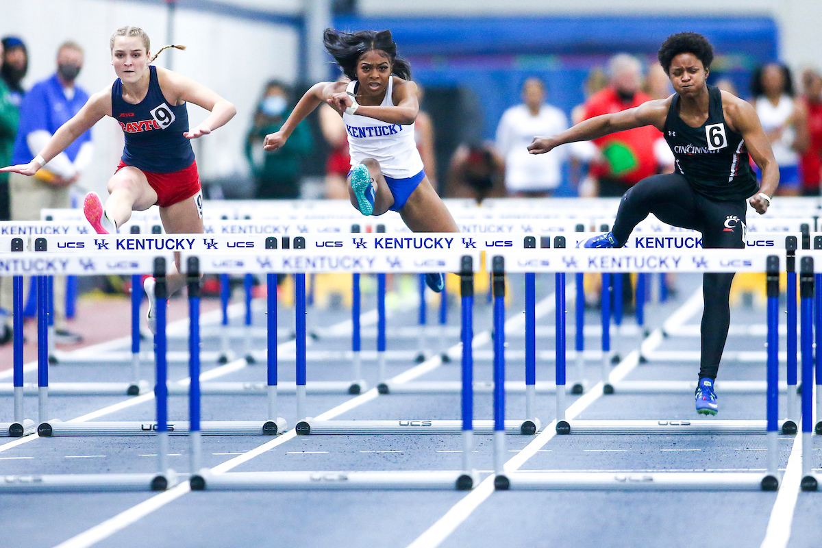 Shadajah Ballard.

Jim Green Track Invitational.

Photo by Grace Bradley | UK Athletics