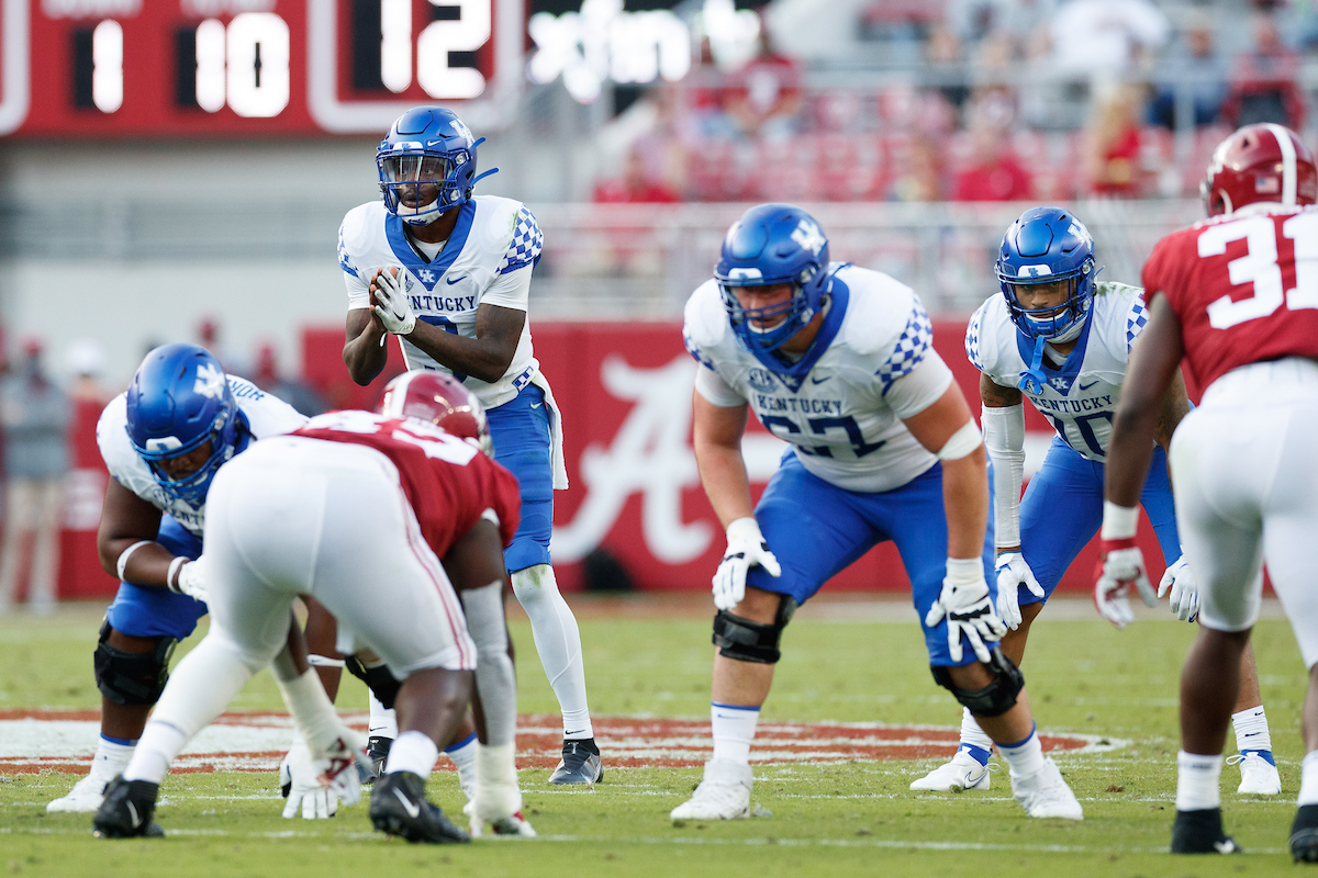 TERRY WILSON. 

Kentucky falls to Alabama, 63-3.

Photo by Elliott Hess | UK Athletics