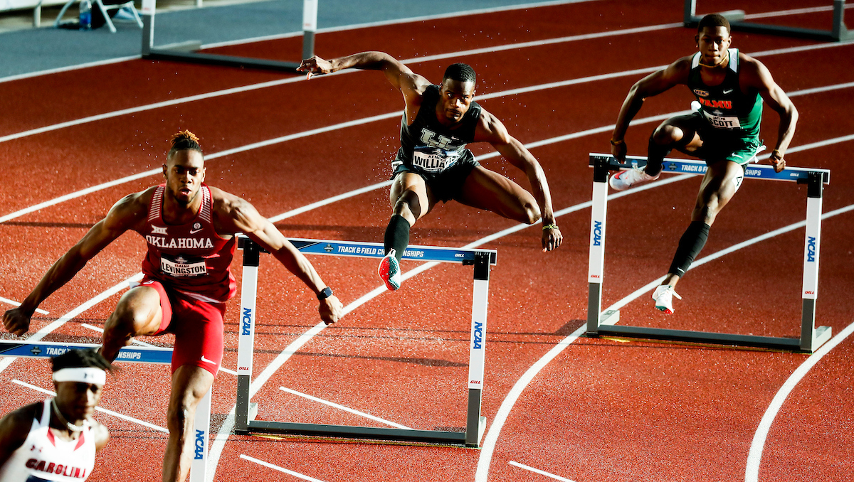 Kenroy Williams.

Day 1. 2021 NCAA Track and Field Championships.

Photo by Chet White | UK Athletics