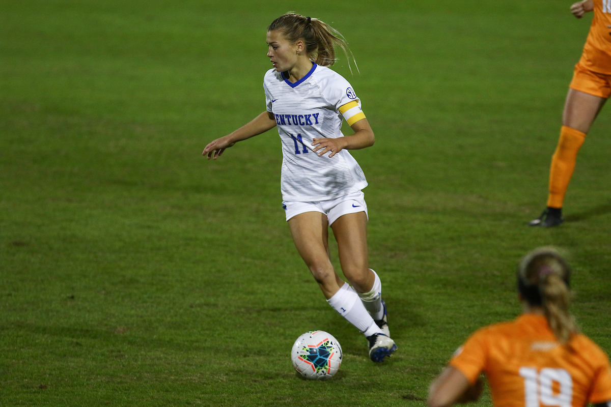 Julia Grosso.

Kentucky ties Tennessee 1-1.

Photo by Sarah Caputi ¦UK Athletics