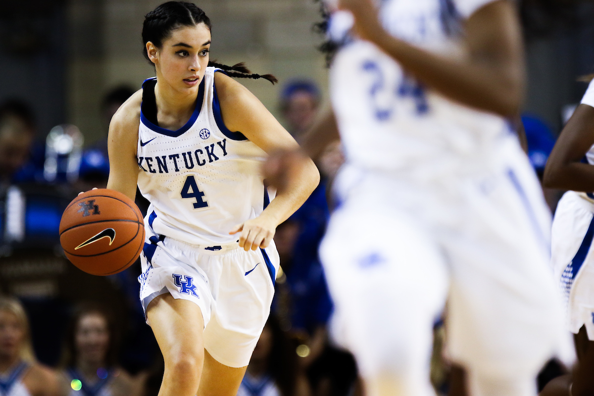 Maci Morris. 

UK women's basketball beat Southern 91-41.

Photo by Eddie Justice | UK Athletics