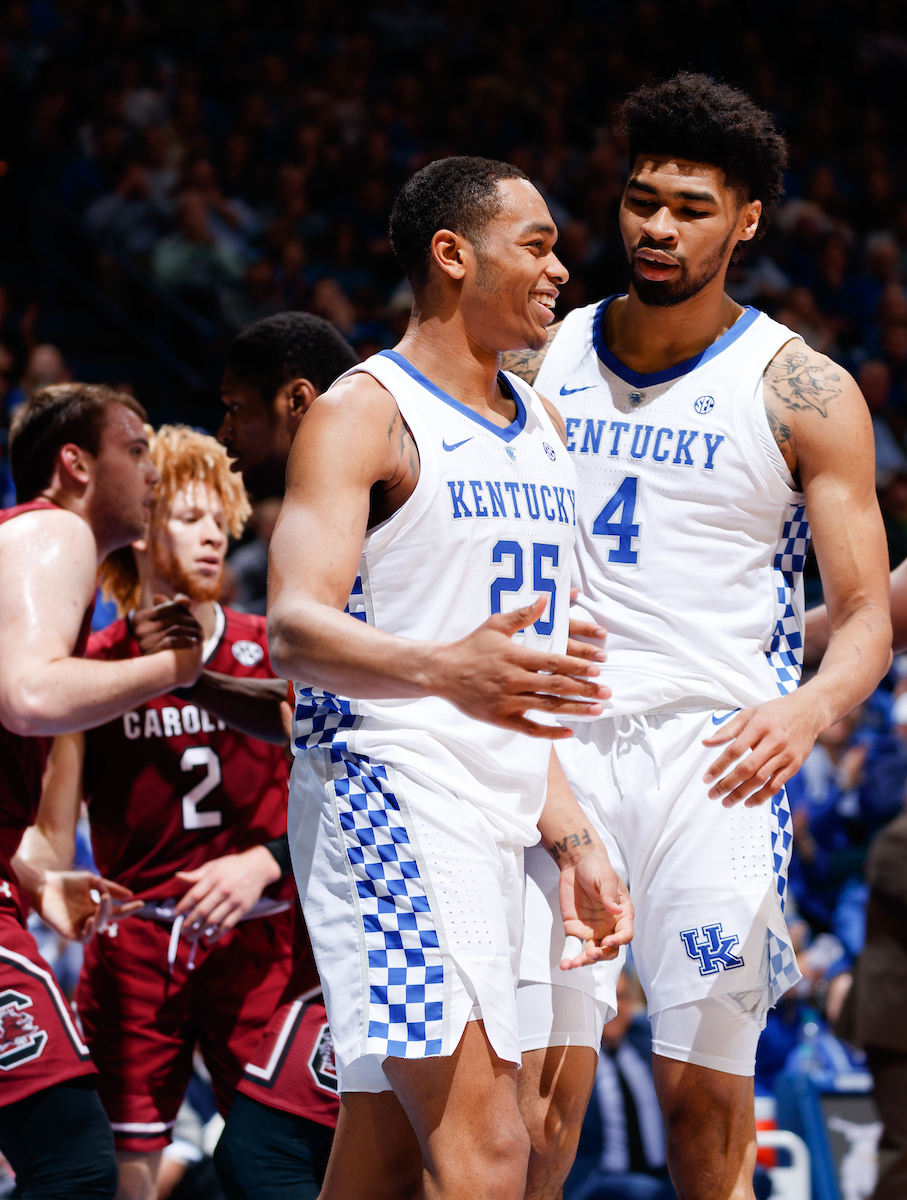 PJ Washington.

The University of Kentucky men's basketball team beats South Carolina 76-48.

Photo by Elliott Hess | UK Athletics