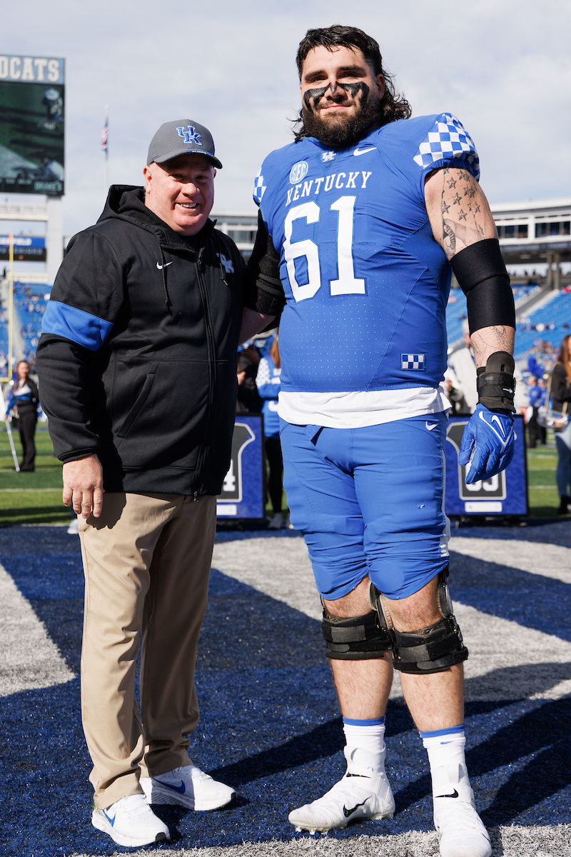 Austin Dotson.

Kentucky beat New Mexico State 56-16.

Photo by Elliott Hess | UK Athletics