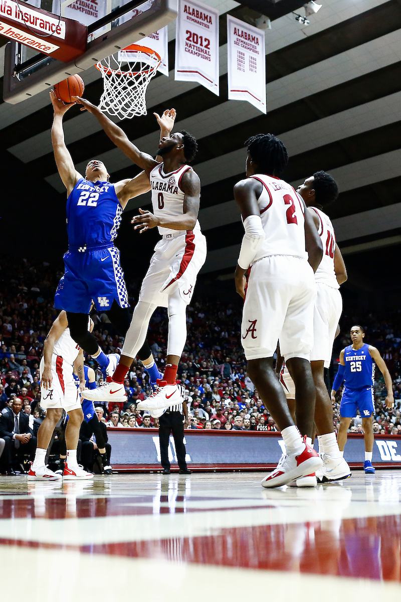 Reid Travis.

Kentucky falls to Alabama 77-75 on Saturday, January 5, 2019, at Coleman Coliseum in Tuscaloosa, AL.

Photo by Chet White | UK Athletics