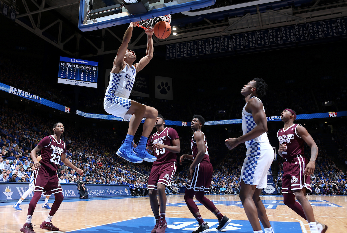 PJ Washington

The University of Kentucky men's basketball team defeats Mississippi State 78-65 on Tuesday, January 23, 2017, in Lexington's Rupp Arena.


Photo By Barry Westerman | UK Athletics