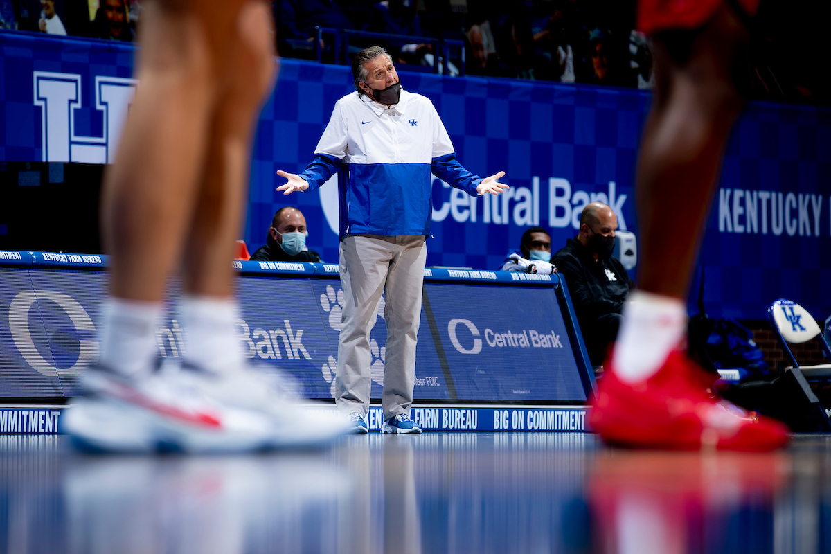 John Calipari.

Kentucky falls to Richmond, 76-64.

Photo by Chet White | UK Athletics