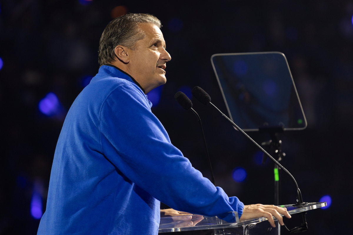 John Calipari.

Big Blue Madness.

Photo by Grant Lee | UK Athletics