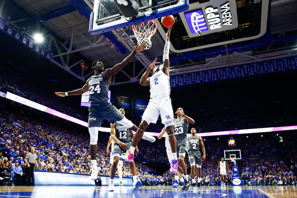 Kentucky men?s basketball defeated Mississippi State 76-55.

Photo by Chet White | UK Athletics