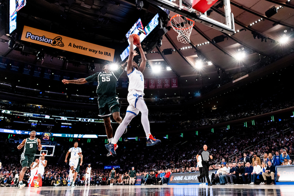 Kentucky-Michigan State Men's Basketball Photo Gallery