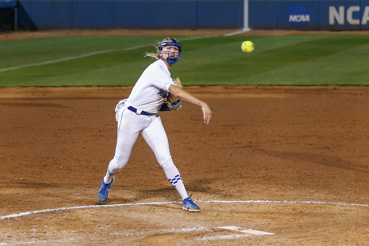 Autumn Humes.

Kentucky loses to Georgia 5 - 2.

Photo by Sarah Caputi | UK Athletics