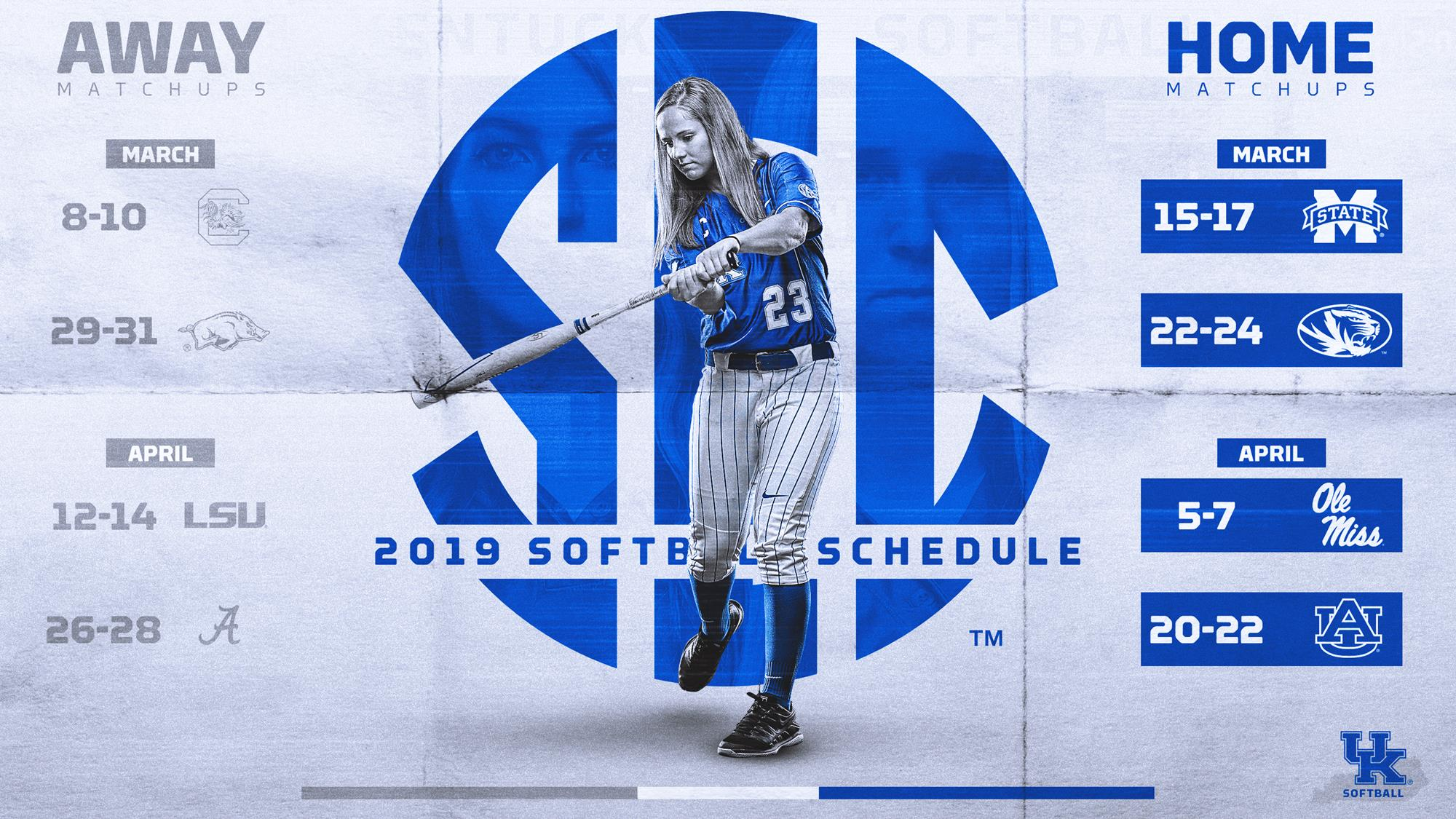 Kentucky Releases 2019 Southeastern Conference Schedule
