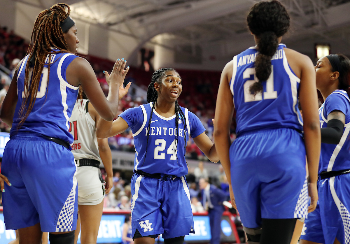 Taylor Murray

Women's Basketball falls to NC State on Monday, March 25, 2019. 

Photo by Britney Howard | UK Athletics