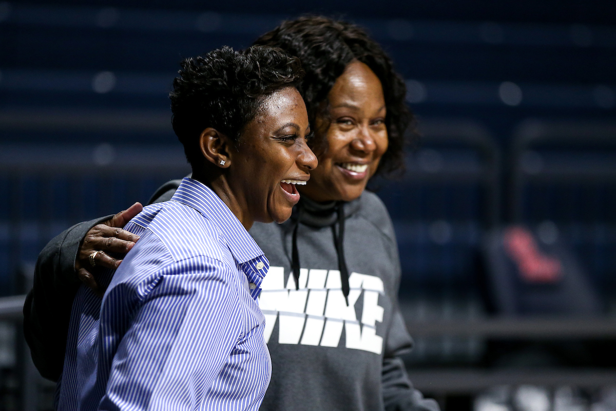 Niya Butts. 

Kentucky beat Ole Miss 94-52.

Photo by Eddie Justice | UK Athletics