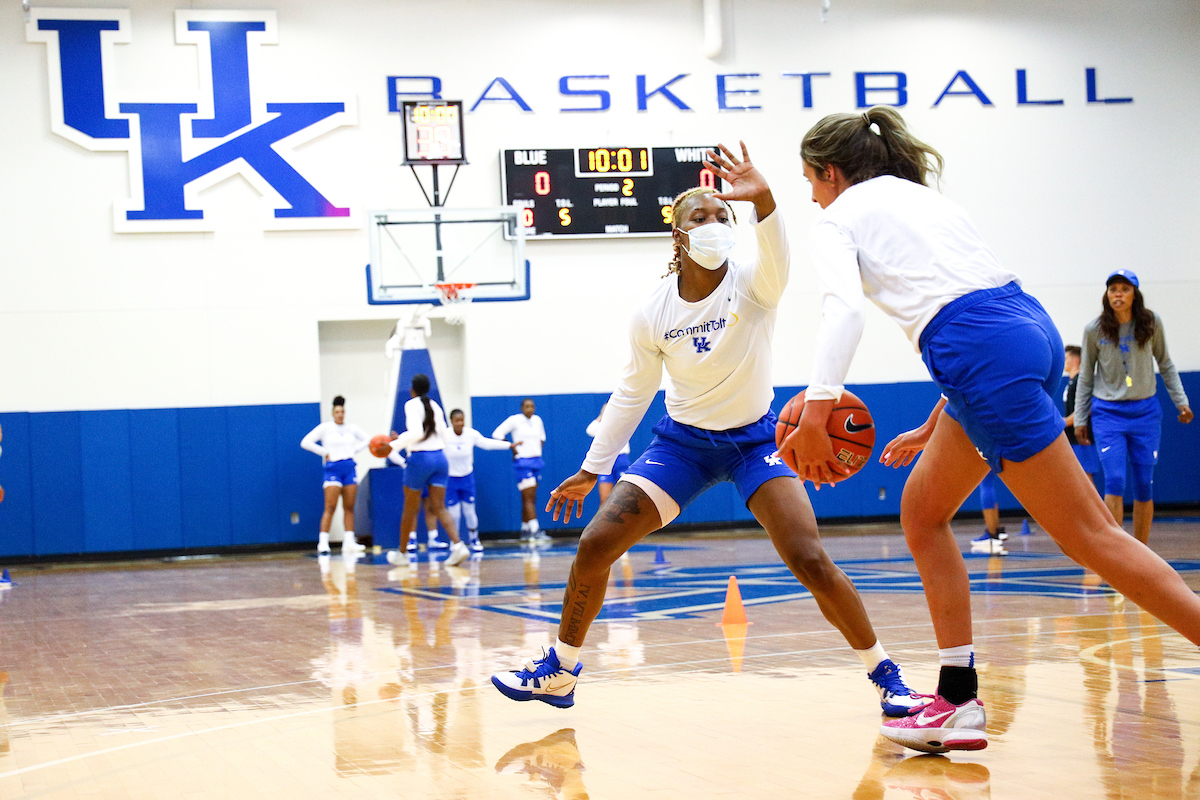 Jazmine Massengill. 

WBB Practice.

Photo by Eddie Justice | UK Athletics