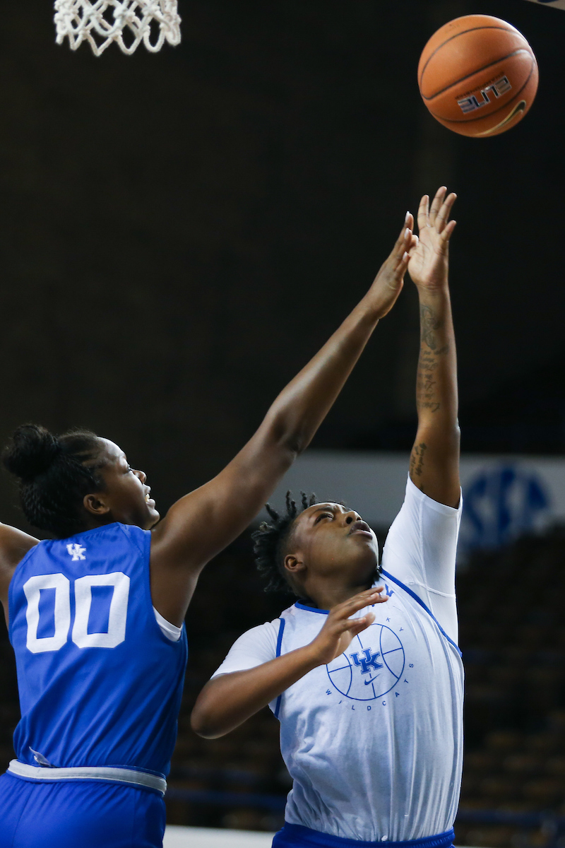 Dre’una Edwards.

Women’s basketball Scrimmage.

Photo by Hannah Phillips | UK Athletics