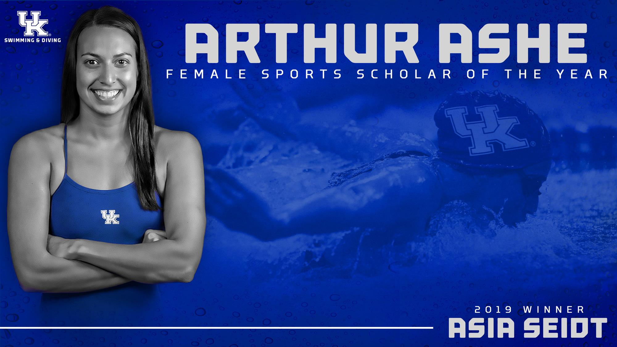 Seidt Named Arthur Ashe Female Sports Scholar of the Year