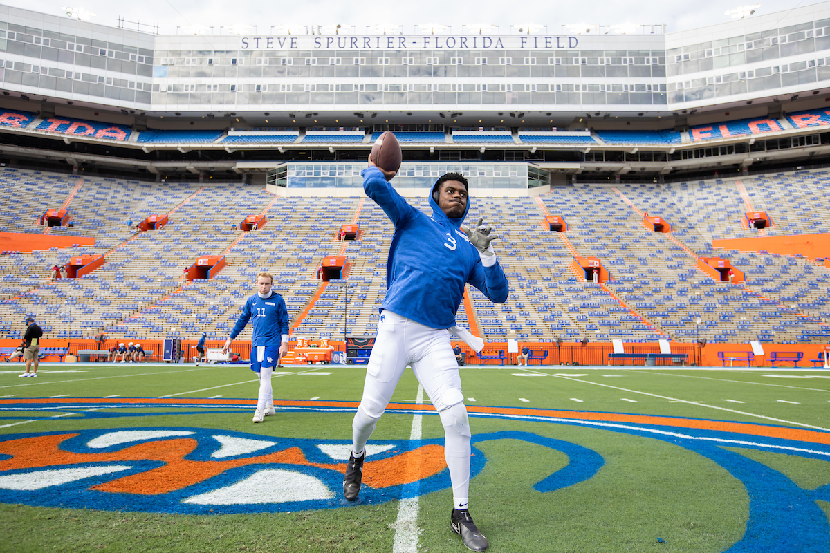 Terry Wilson

Kentucky falls to Florida, 34-10.

Photo by Jacob Noger | UK Football