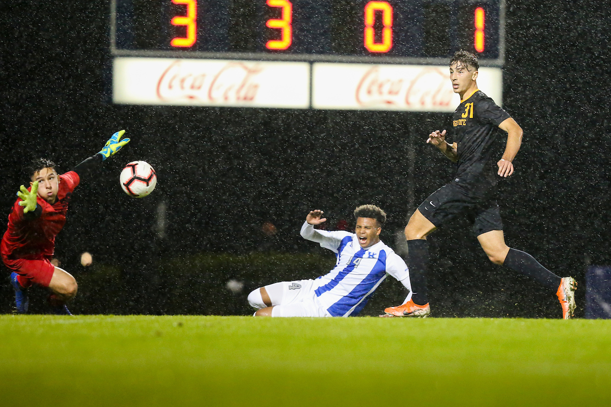 Daniel Evans.

Kentucky defeats Wright State University 7-1.

Photo by Grace Bradley | UK Athletics