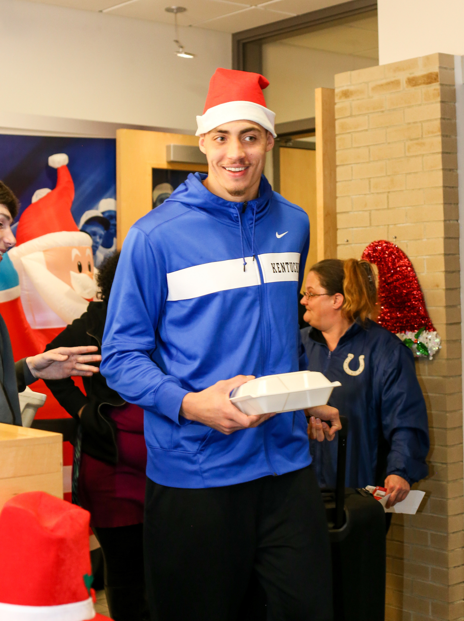 Reid Travis.

A Kentucky Christmas.

Photo by Maddie Baker | UK Athletics