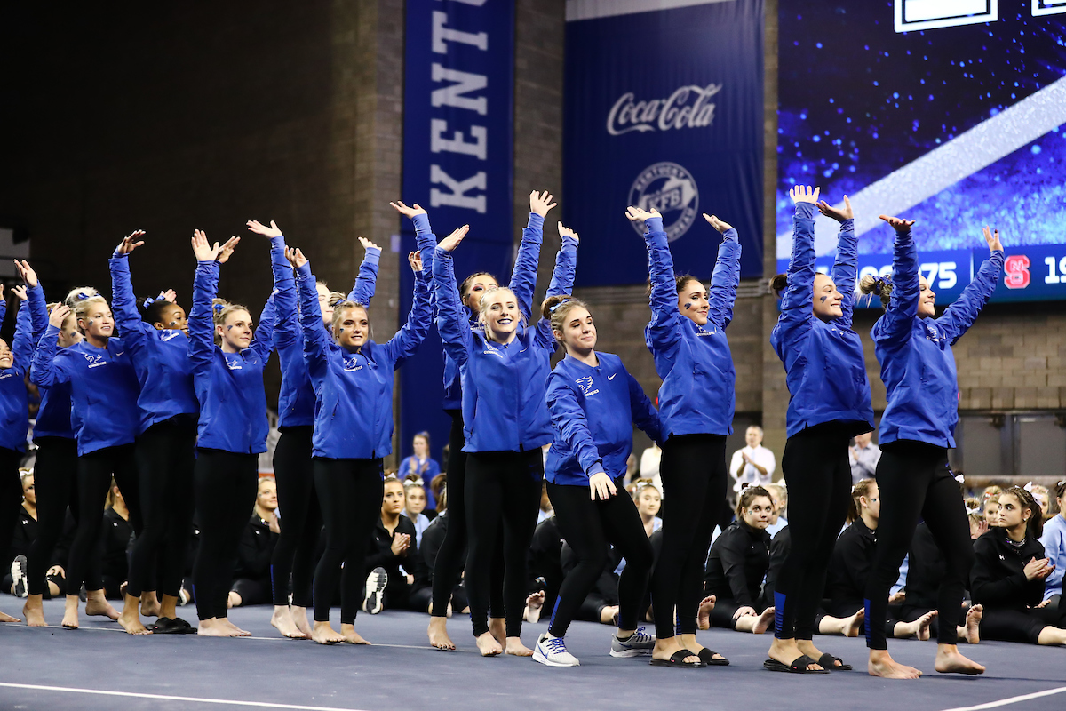 Team.

Kentucky wins quad meet in Memorial Coliseum Debut.


Photo by Elliott Hess | UK Athletics