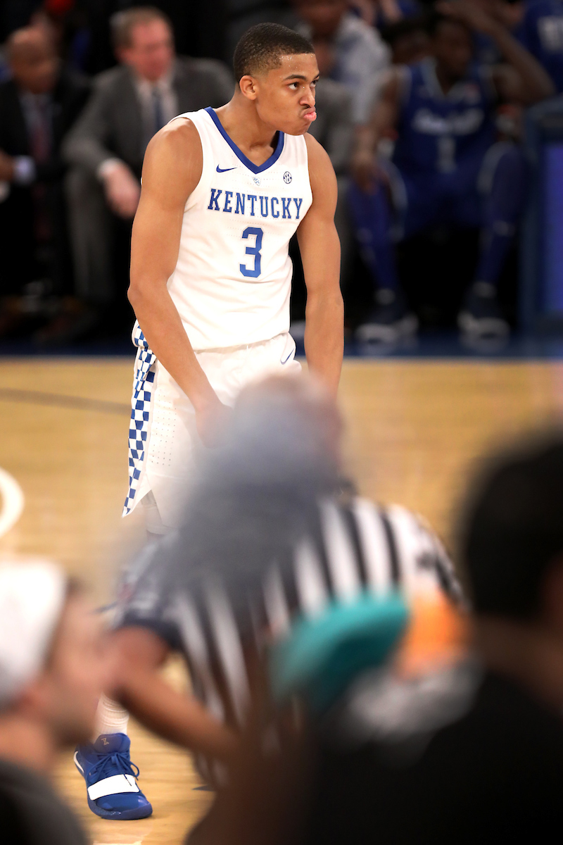 Keldon Johnson.

UK falls to Seton Hall 84-83.

Photo by Quinn Foster | UK Athletics
