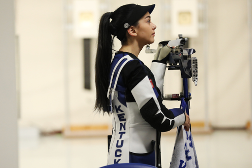 Ruby Gomes.

UK Rifle hosts Morehead State on Senior Day.

Photo by Quinn Foster | UK Athletics