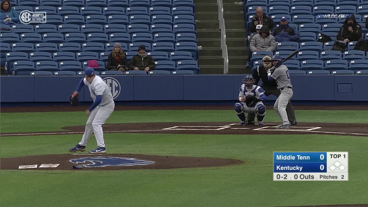 Base: Kentucky 4, MTSU 1