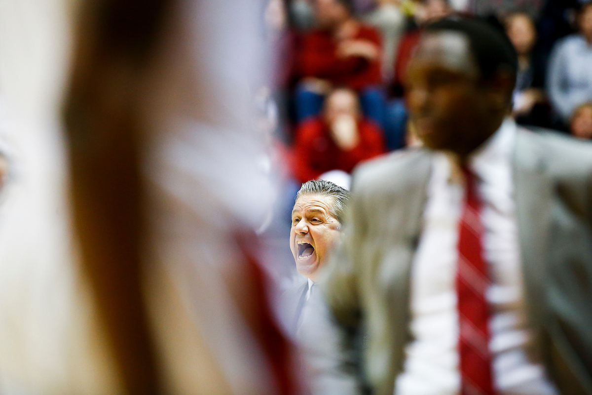 John Calipari.

Kentucky falls to Alabama 77-75 on Saturday, January 5, 2019, at Coleman Coliseum in Tuscaloosa, AL.

Photo by Chet White | UK Athletics