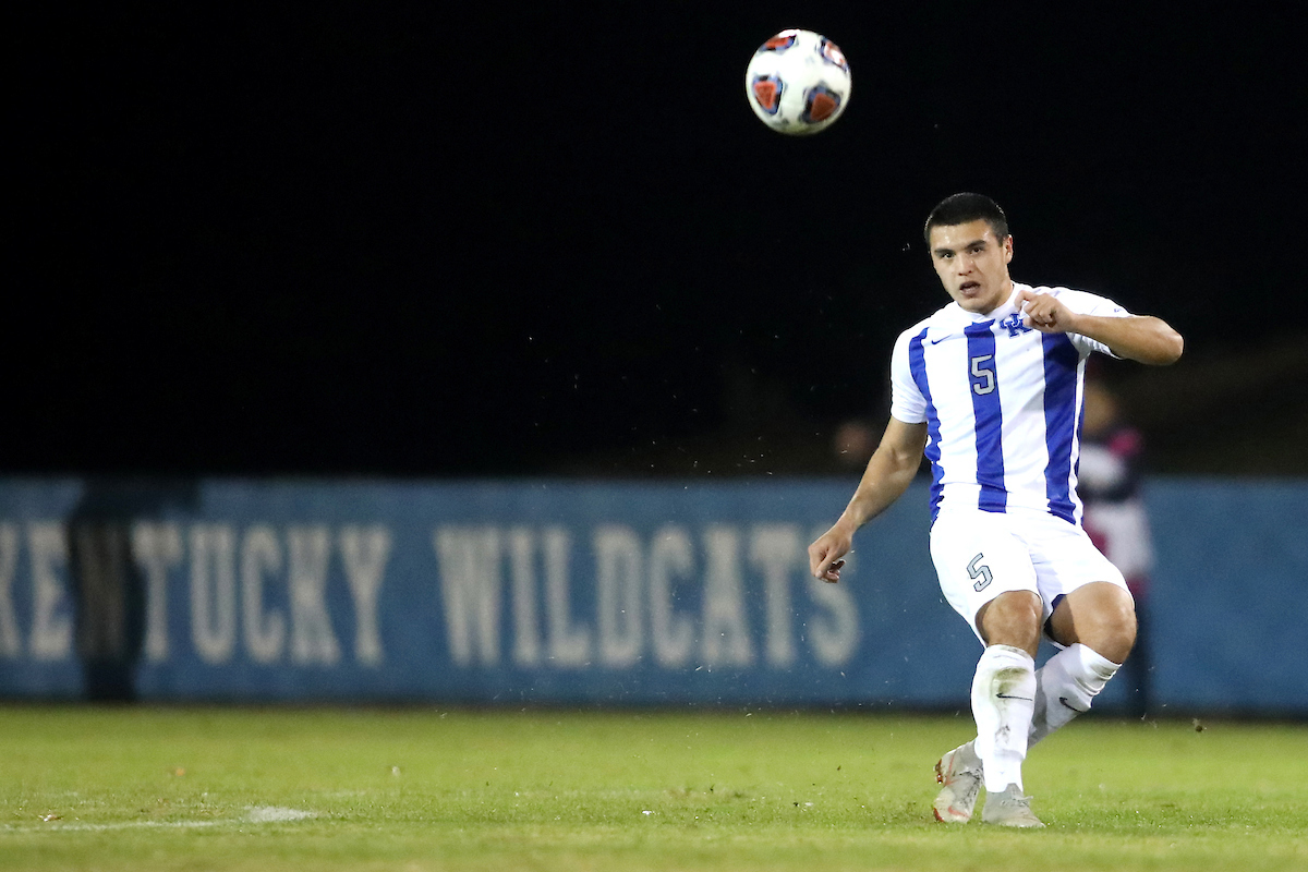 Leon Jones.

Men's soccer beats Lipscomb 2-1.

Photo by Quinn Foster | UK Athletics