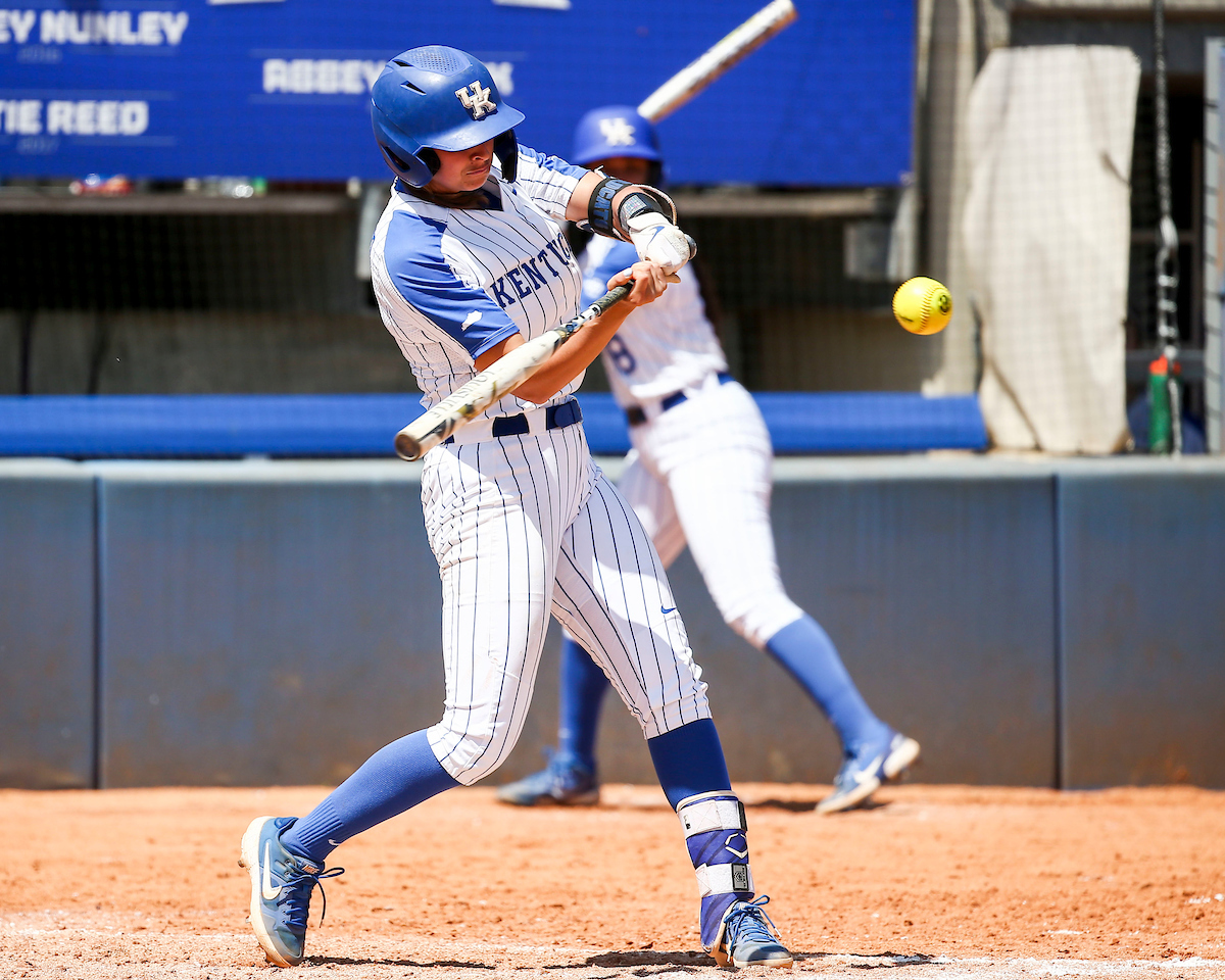 Miranda Stoddard.

Kentucky defeats Mississippi State 9-5.

Photo by Sarah Caputi | UK Athletics
