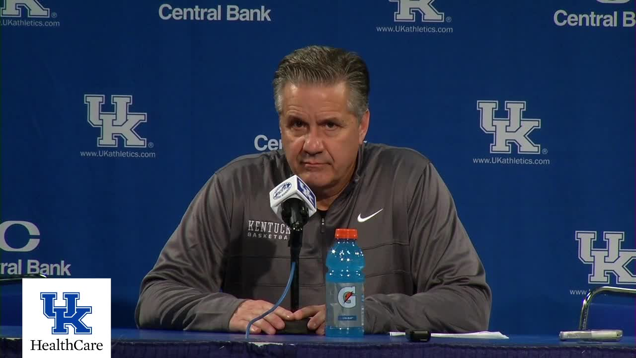 MBB: Coach Calipari - Southern Postgame