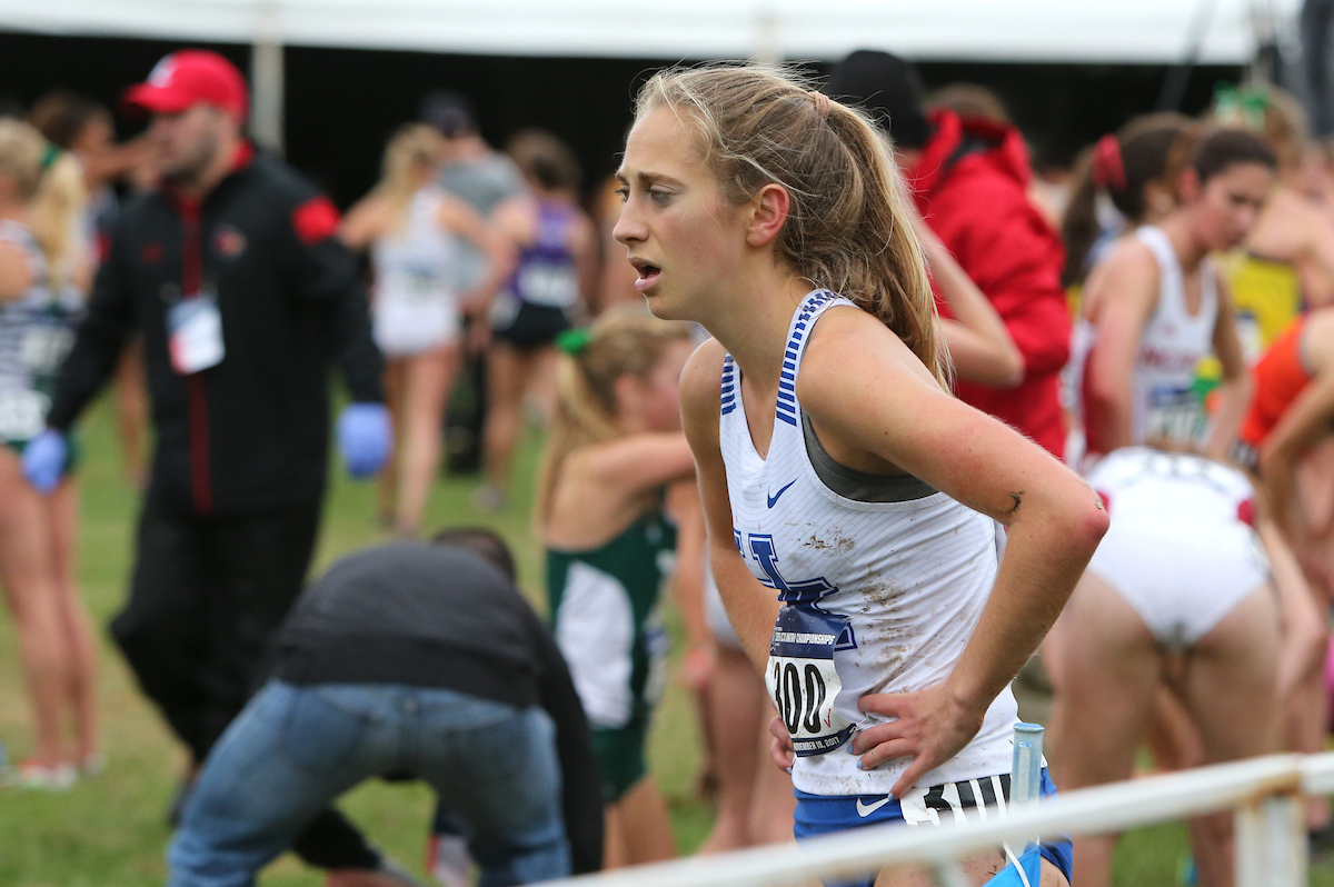 Katy Kunc placed 41st at the 2017 NCAA Championships in Louisville, Ky. on Saturday, Nov. 18.