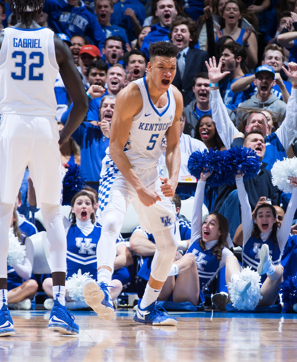 Kevin Knox.

The University of Kentucky men's basketball team beats Vanderbilt 83-81 on Tuesday, January 30, 2018 at Rupp Arena in Lexington, Ky.


Photos by Mark Cornelison | UK Athletics