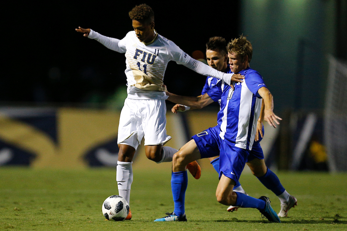 Tanner Hummel. Nicolai Fremstad.

Men's Soccer falls to Florida International 3-2.

Photo by Michael Reaves | UK Athletics