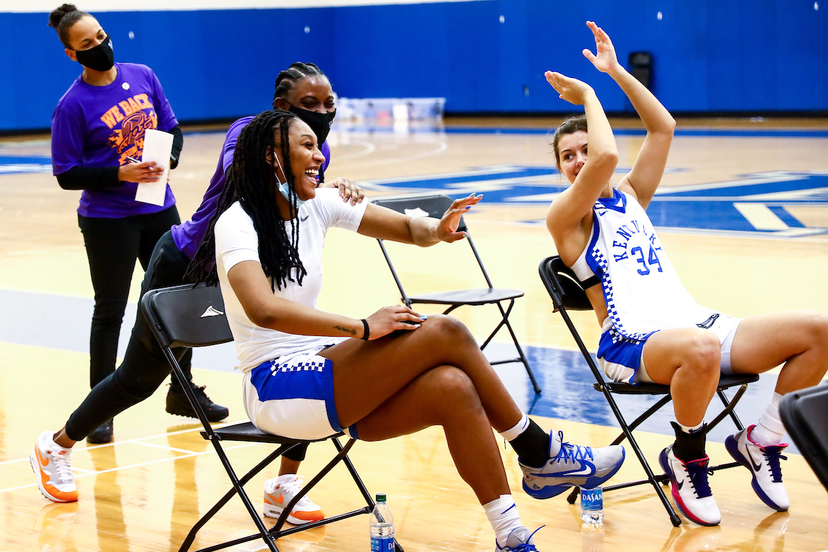 Tatyana Wyatt. 

Kentucky beat Vandy 80 - 73.

Photo by Eddie Justice | UK Athletics
